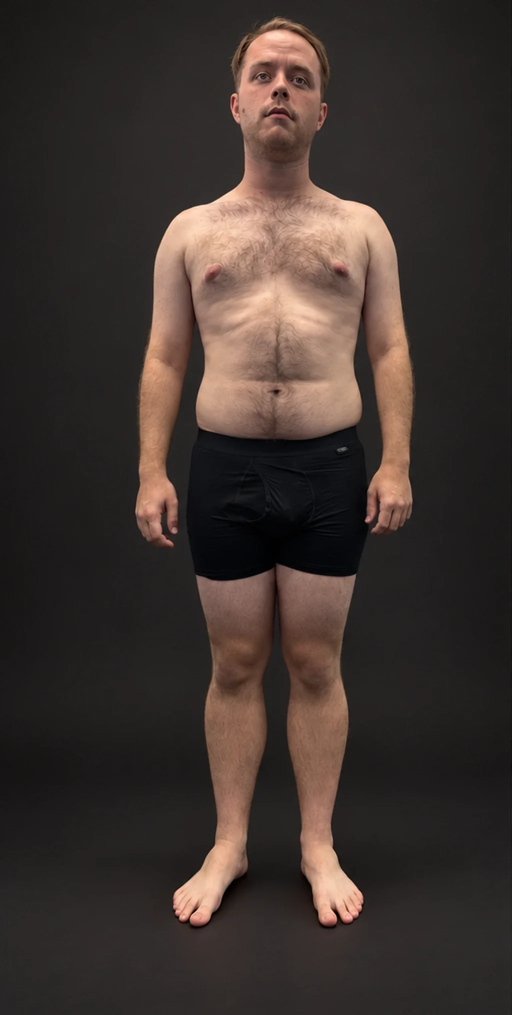 Chris Eubank, before-and-after comparison: before